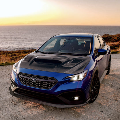 CW-style carbon fiber hood for 2022-2025 Subaru WRX