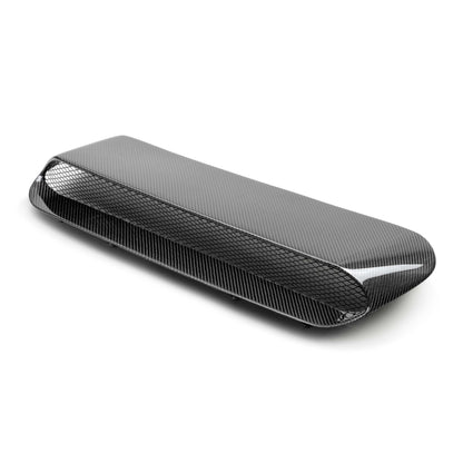 H-style carbon fiber hood scoop for 2022-2025 Subaru WRX (1" taller than stock scoop)