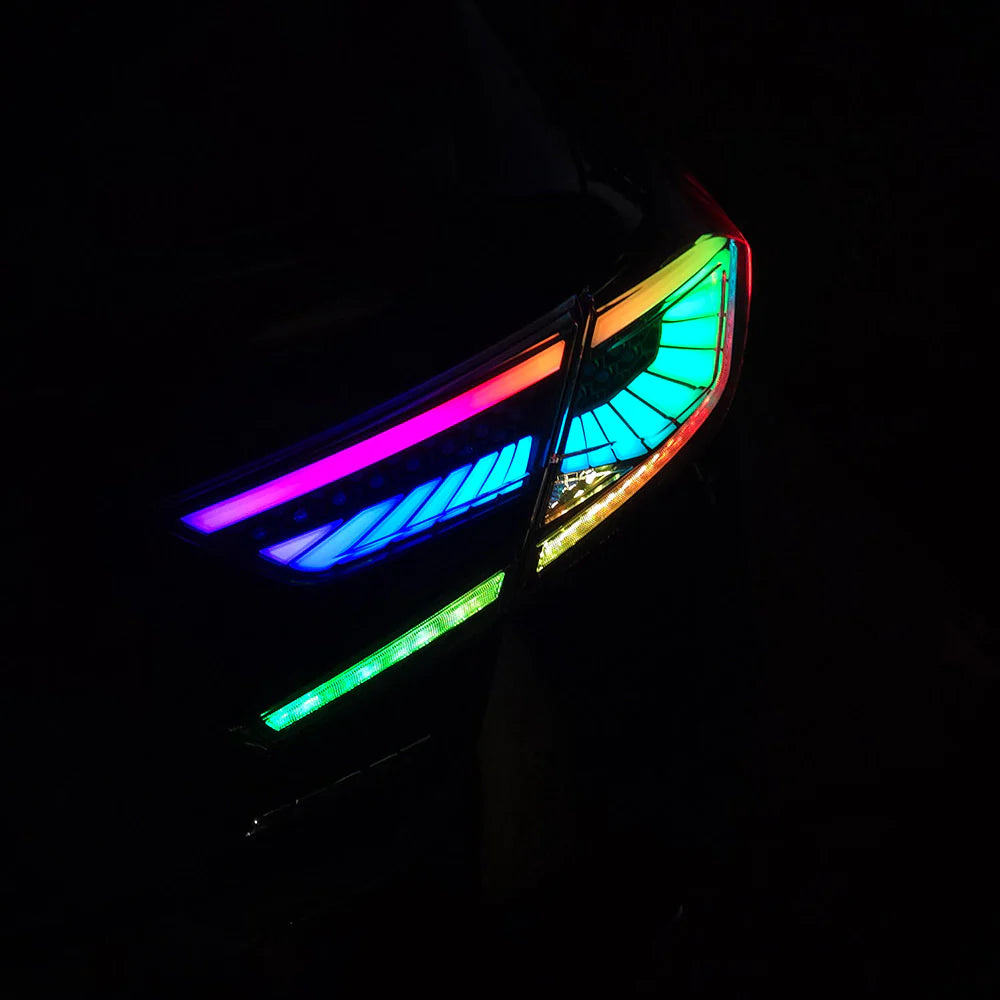 2018-22 Honda Accord LED Tail Lights V3 - FULL RGB