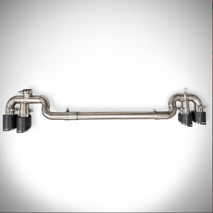 2025-26 Toyota Camry Quad Exhaust System with Carbon Fiber Tips | YOFER