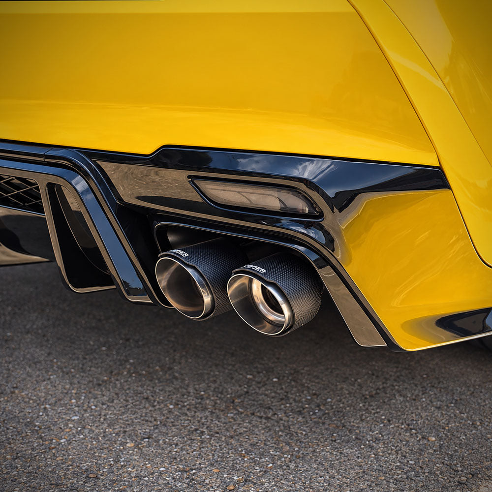 2025-26 Toyota Camry Quad Exhaust System with Carbon Fiber Tips | YOFER