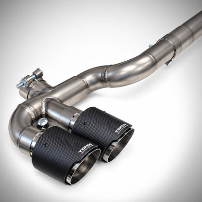 2025-26 Toyota Camry Quad Exhaust System with Carbon Fiber Tips | YOFER