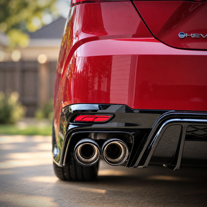 2025-26 Toyota Camry Quad Exhaust System with Carbon Fiber Tips | YOFER