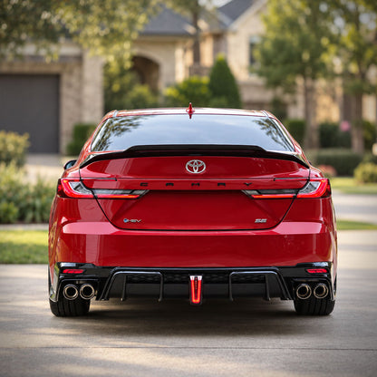 2025-26 Toyota Camry Quad Exhaust System with Carbon Fiber Tips | YOFER