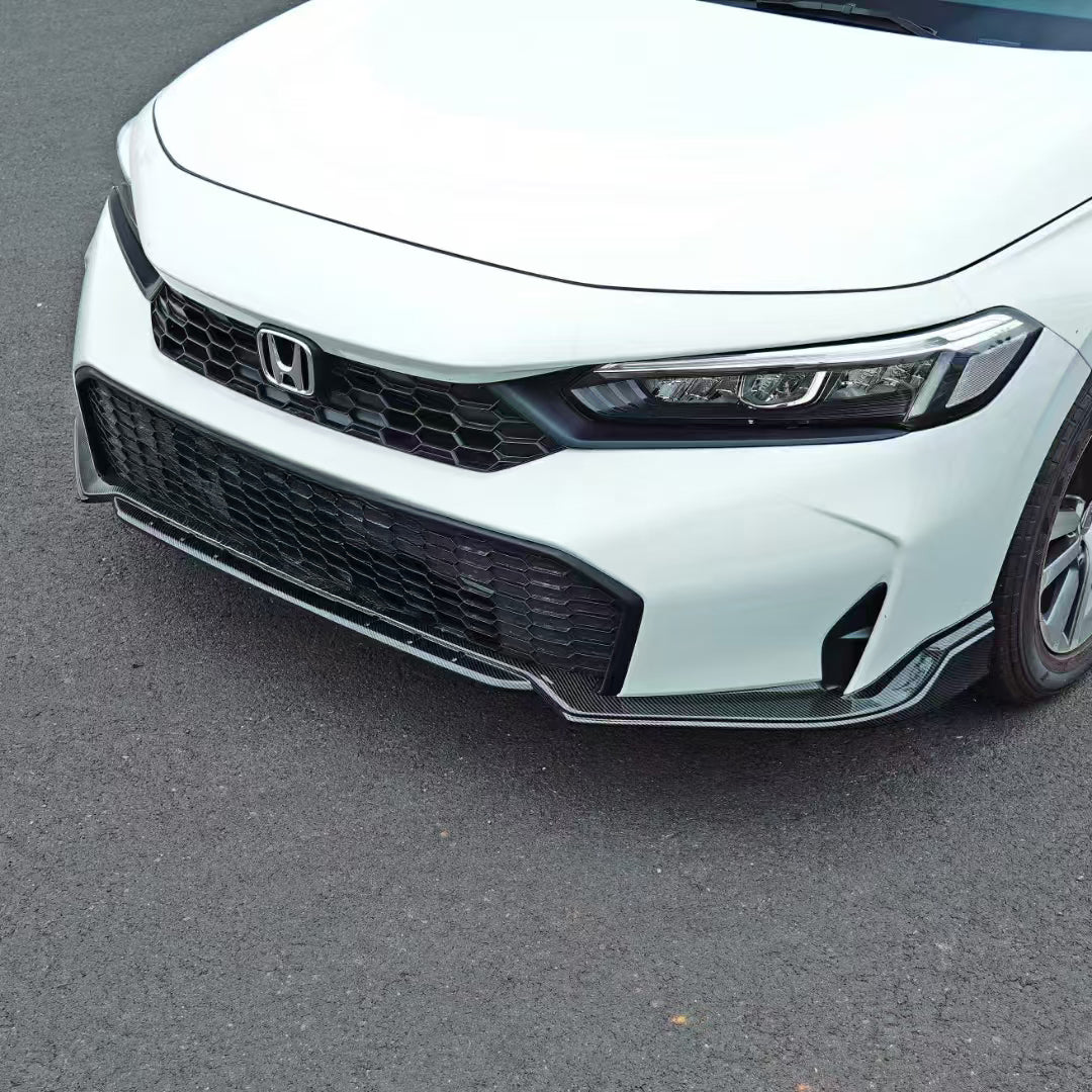 2025 Honda Civic 11th Gen Sedan/Hatchback Front Lip - V2 / GLOSSY BLACK