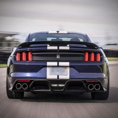 2015-2022 Ford Mustang GT500 Style Trunk Spoiler — Gloss Black