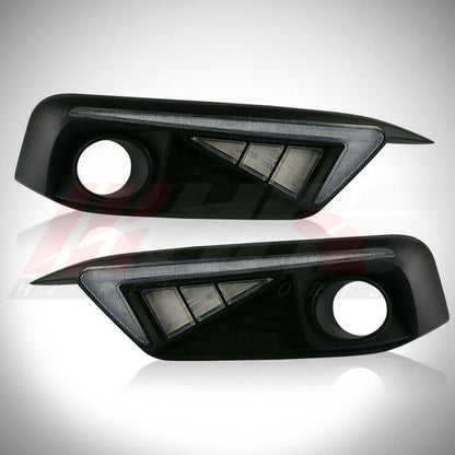2016-2018 Honda Civic 10th Gen Sedan Front Bumper DRL Turn Signals — V6