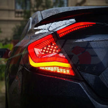HRS 2016-21 Honda Civic 10th Gen Sedan LED Tail Lights V3