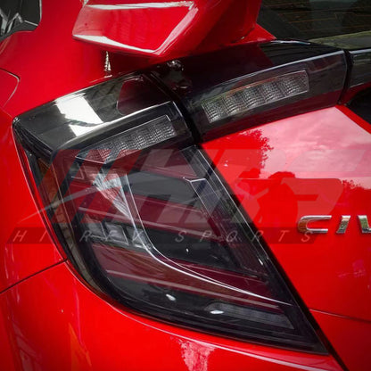 HRS 2017-21 Honda Civic 10th Gen Hatchback FK7 FK8 LED Tail Lights - V1