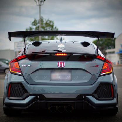 HRS 2017-21 Honda Civic 10th Gen Hatchback FK7 FK8 LED Tail Lights - V4