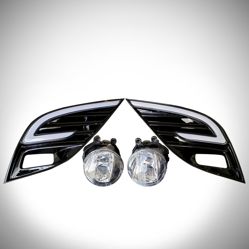 HRS 2018-20 Toyota Camry SE/XSE/TRD DRL + LED Fog Lights V1 (Not LE/XLE)