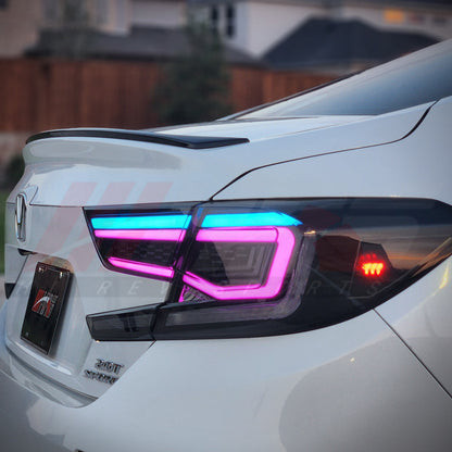 HRS 2018-22 Honda Accord LED Tail Lights - The Elite Series - RGB