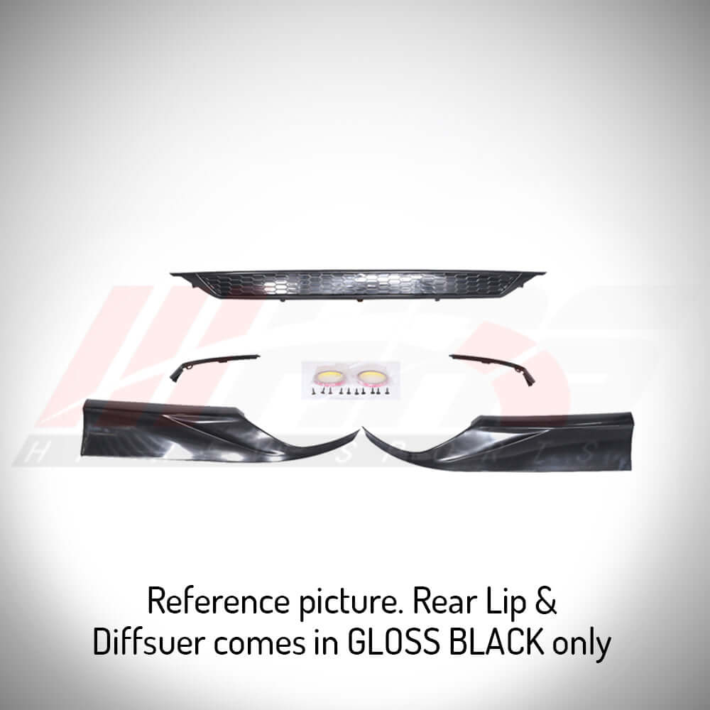 2018-22 Honda Accord Non-Hybrid Rear Diffuser - V2 By YOFER