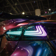 HRS 2018-24 Toyota Camry Nike Style LED Tail Lights - RGB