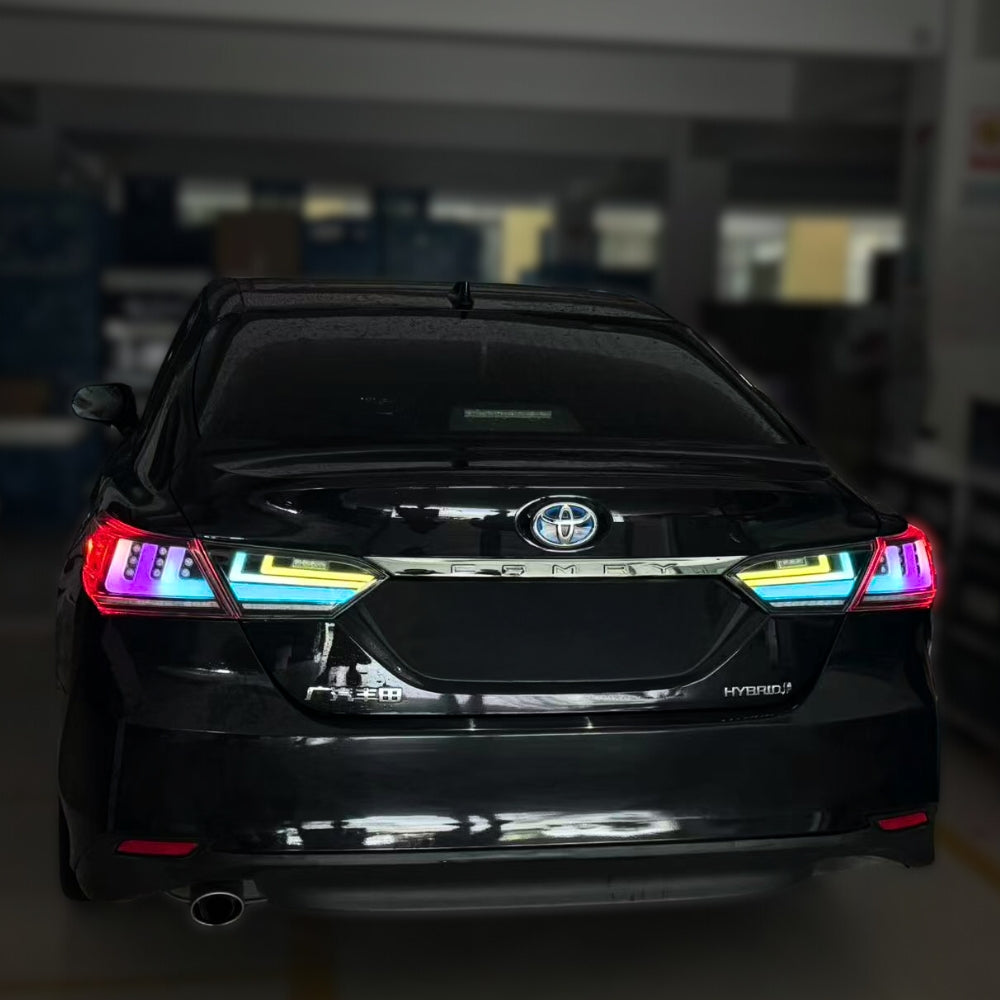 HRS 2018-24 Toyota Camry Lexus Style LED Tail Lights V2 | RGB