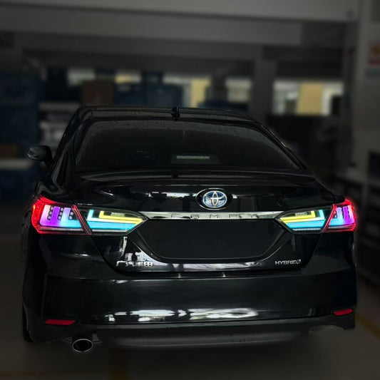 HRS 2018-24 Toyota Camry Lexus Style LED Tail Lights V2 | RGB