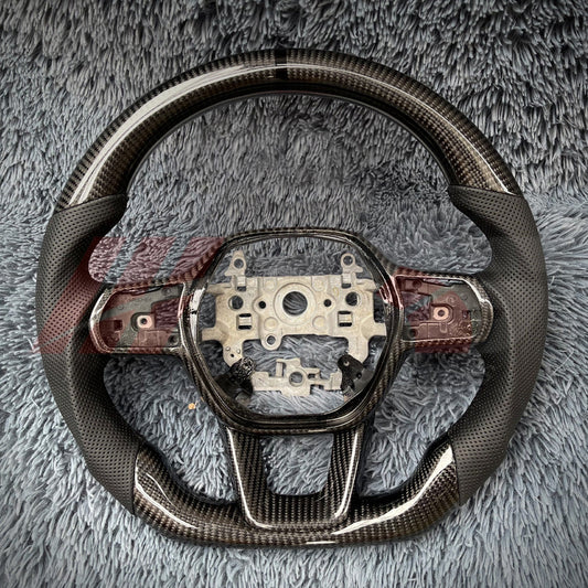 HRS 2022-26 Honda Civic 11th Gen Carbon Fiber Steering Wheel