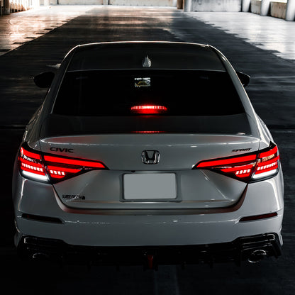 HRS 2022-26 Honda Civic 11th Gen Sedan LED Tail Lights - The Elite Series