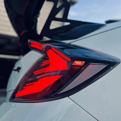 HRS 2017-21 Honda Civic 10th Gen Hatchback FK7 FK8 LED Tail Lights -  Elite Series