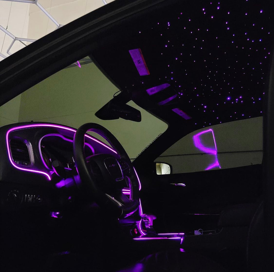 Color-Changing RGB Interior Dash Trim Ambient Lighting Kit