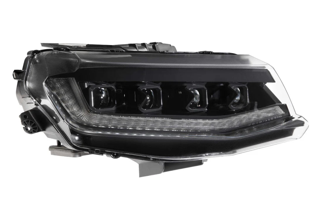 2016-2018 Chevy Camaro Fish Eye Projector Headlights – Amber Sequential Turn Signals, LED DRL