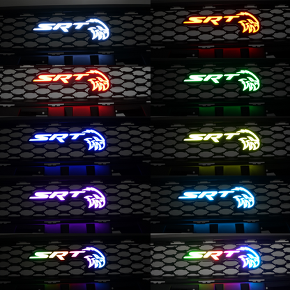 Jeep Trackhawk RGBW Flow Series LED Grill Emblem