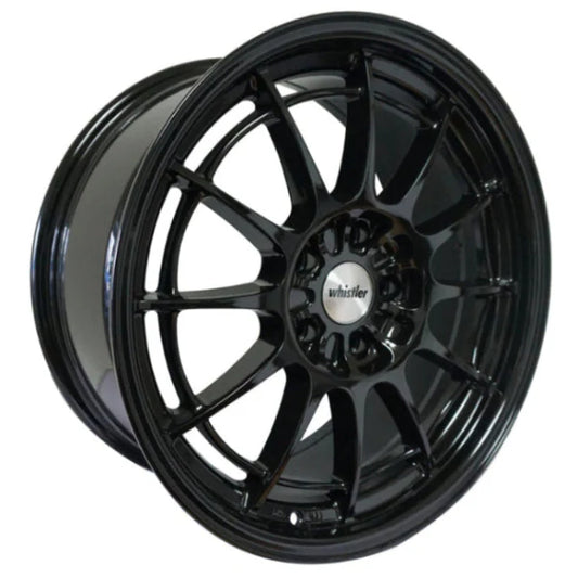 SK12 Full Gloss Black - 18x8.5 + 35 5x114.3