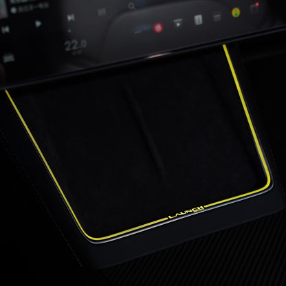 Laser-Carved Ambient Light for Model Y Juniper / YL Wireless Charging Port | TESERY