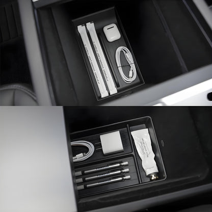 Lower Center Console Storage Organizer for Model Y Juniper& Model YL 2026+