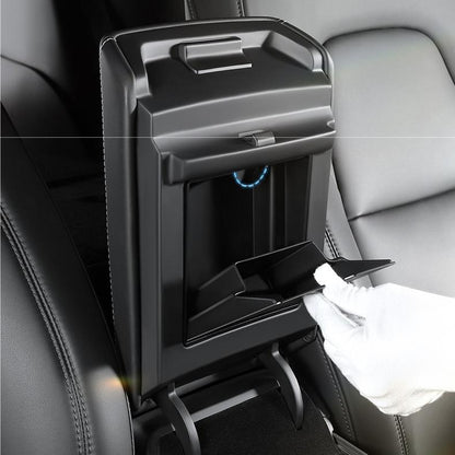 Magnetic Hidden Center Console Organizer for Model Y Juniper / Model 3 Highland