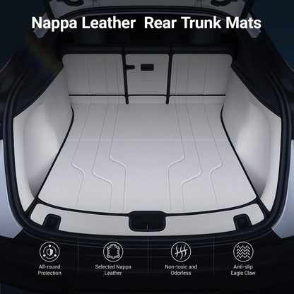 Nappa Leather Trunk Mat for Model Y Juniper (7 PCS)