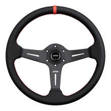 Carbon Fiber Perforated Leather Race Wheel