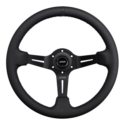 Perforated Leather Race Wheel