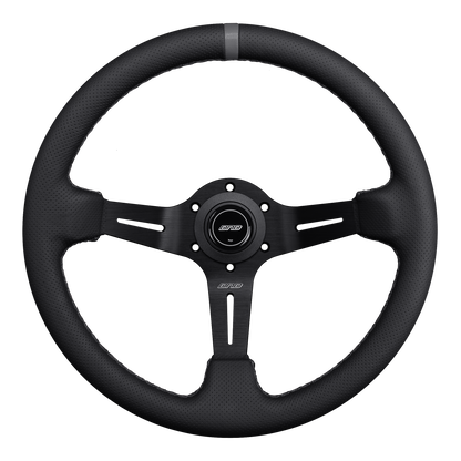 Perforated Leather Race Wheel