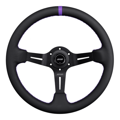 Perforated Leather Race Wheel
