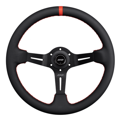 Perforated Leather Race Wheel