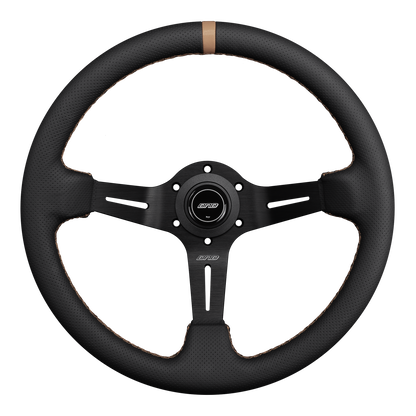 Perforated Leather Race Wheel