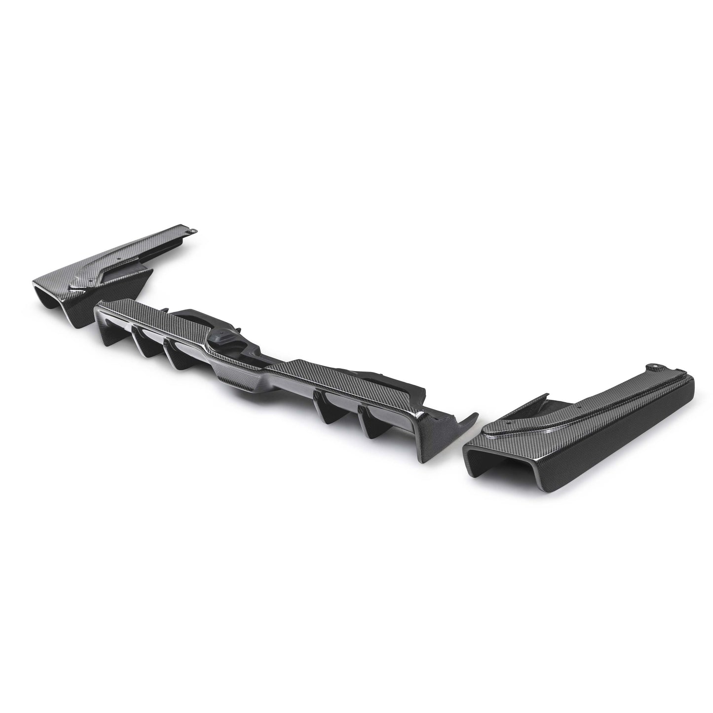 MB-style carbon fiber rear diffuser for 2022-2025 Subaru WRX