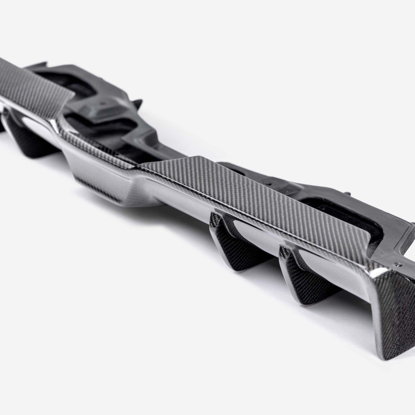 MB-style carbon fiber rear diffuser for 2022-2025 Subaru WRX