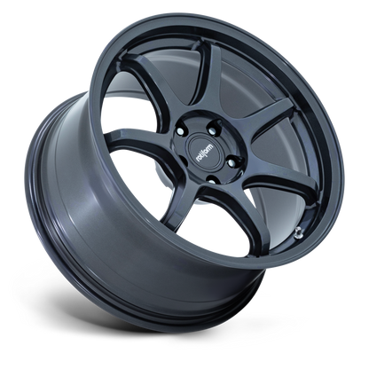 Rotiform BPU 18x8.5 +35 5x114.3 - Gloss Blue Gray