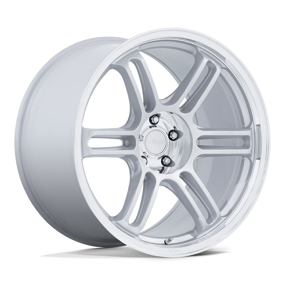 ROTIFORM RPS - 18X8.5 + 35 5X114.3 - MATTE SILVER W/ DIAMOND CUT