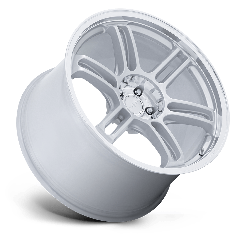 ROTIFORM RPS - 18X8.5 + 35 5X114.3 - MATTE SILVER W/ DIAMOND CUT