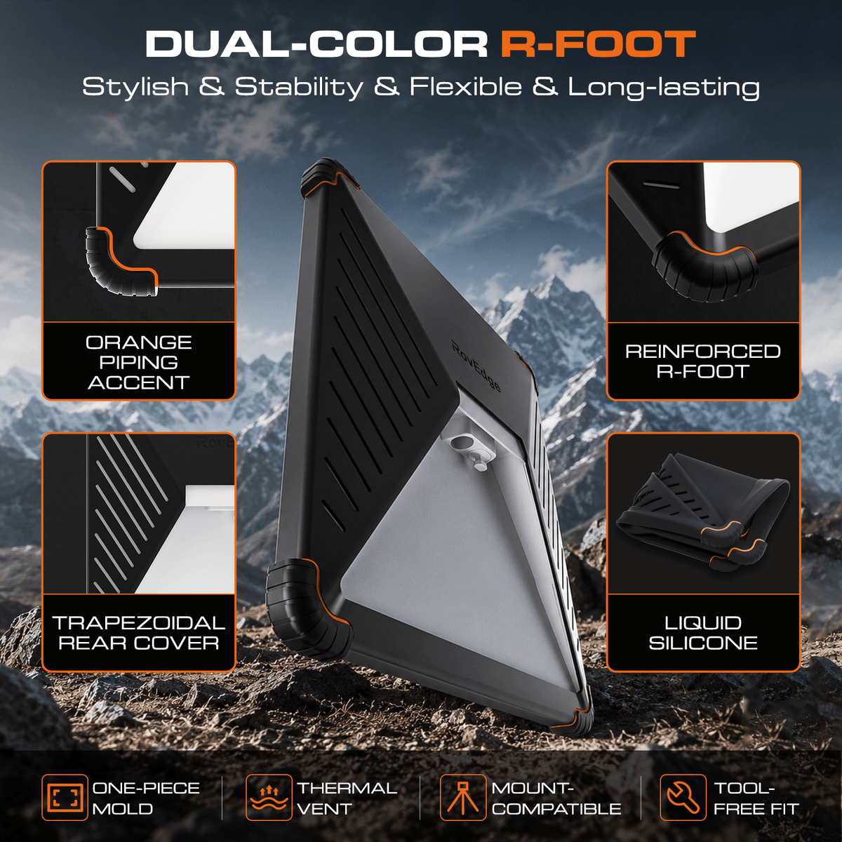 Starlink Mini R-Foot Armor Case | RovEdge