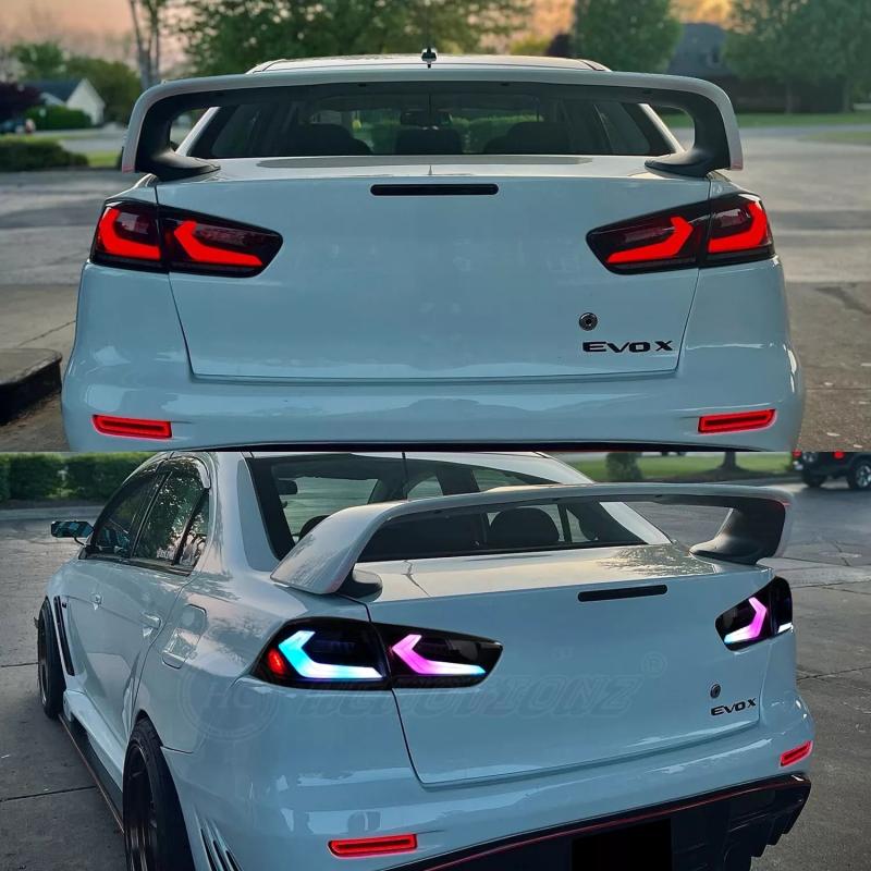 Mitsubishi Lancer 2008-2020 Vane LED Tail Lights