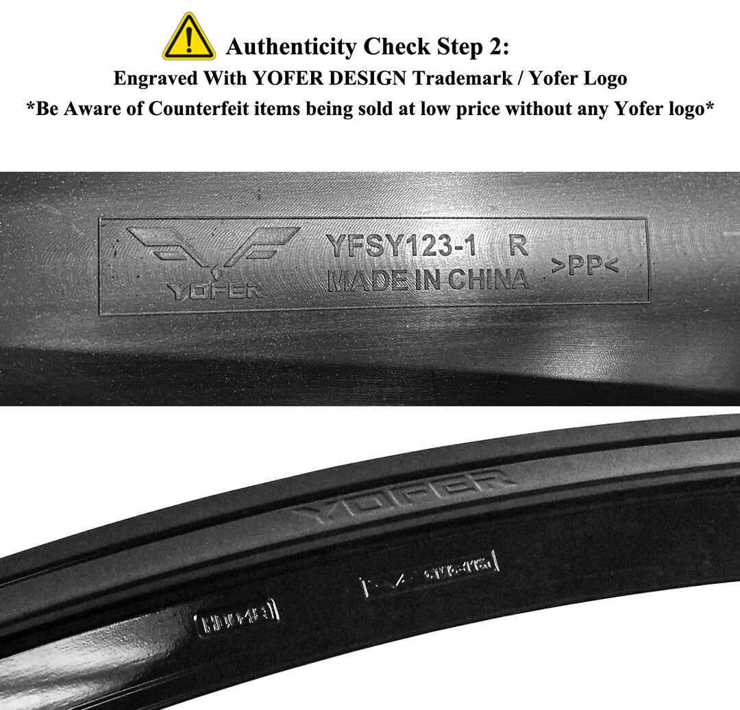 Yofer Design V2 Gloss Black Trunk Spoiler [2018-2024 Toyota Camry]