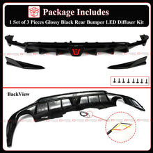 GF Bodykit V2 LED Rear Diffuser W/ Extension [2023-2026 Acura Integra Base A-Spec]