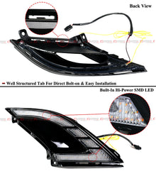 2023-25 ACCORD FRONT BUMPER DUAL COLOR SEQUENTIAL LED DRL FOG LAMP LIGHT KIT