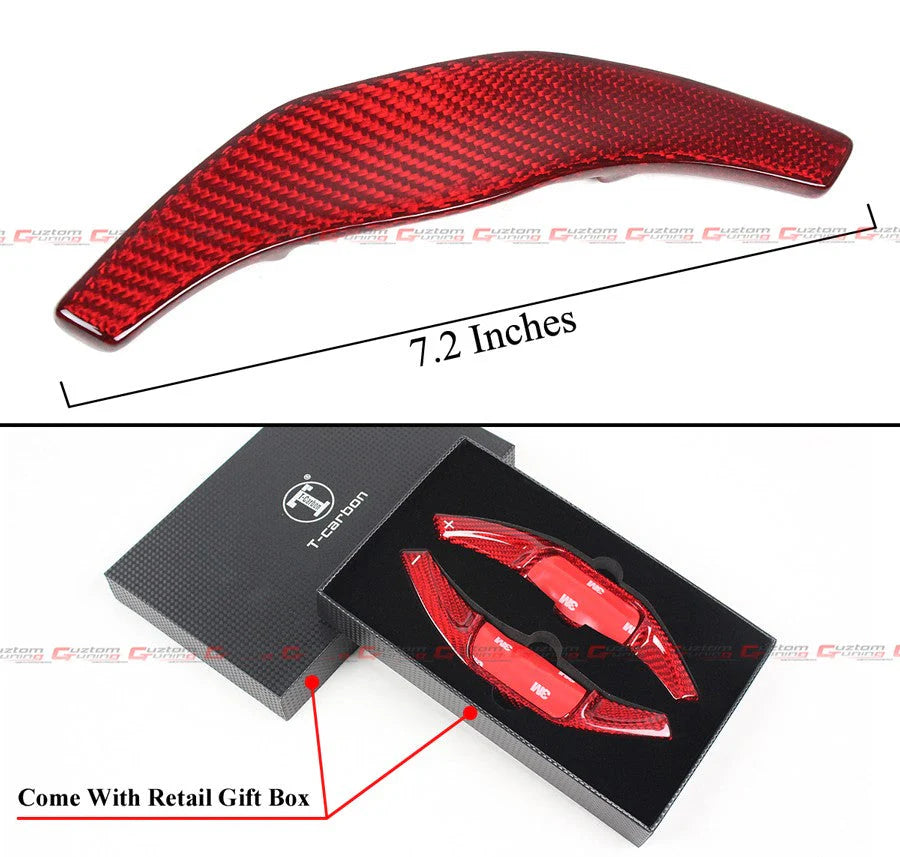 Carbon Fiber Steering Wheel Paddle Shifter Extension [2025-2026 Toyota Camry]
