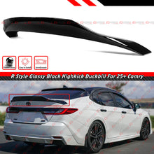 R Style Gloss Black Trunk Spoiler [2025-2026 Toyota Camry]