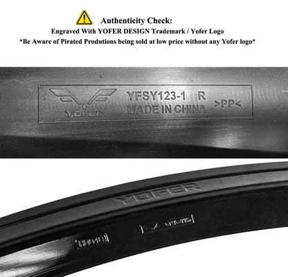 25-26 Toyota Camry Yofer Underground Gray Black 2 Tone Side Skirt Extension